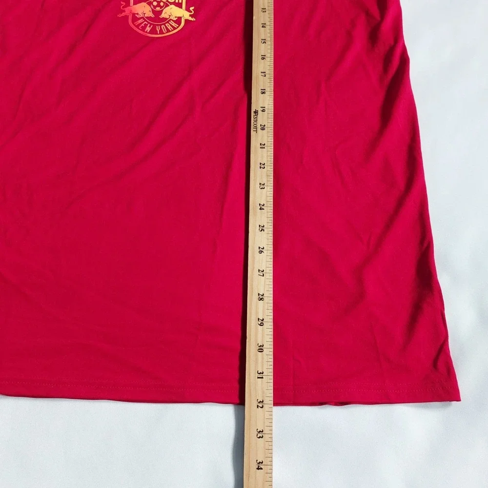 adidas Red Bull - NY Short Sleeve Red Shirt‎ Size Mens 2XL